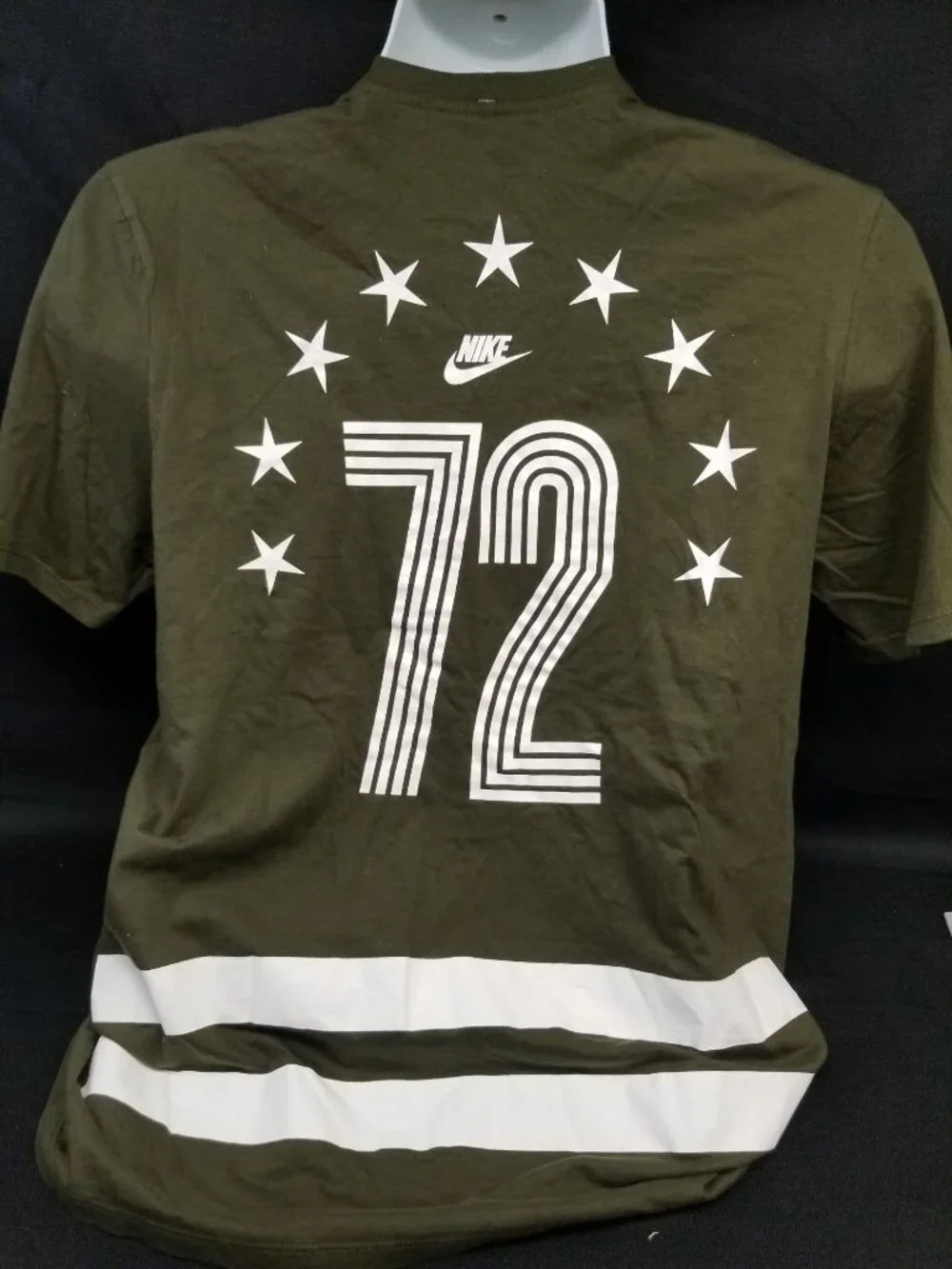 Nike Men's 72 Stars Dark Loden tee Size L Green NEW WITH TAGS!